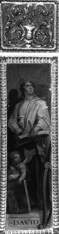 Il profeta David; il profeta Isaia (dipinto) by Motta Raffaellino detto Raffaell